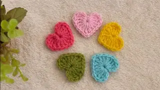 How to crochet a heart 