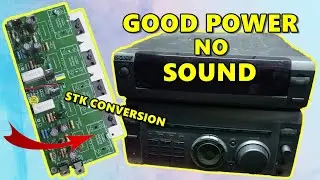 Sony Component Good Power No Sounds with Bluetooth and STK Conversion