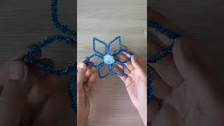 Очаровательные снежинки своими руками❄️❄️❄️