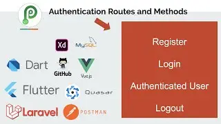 Flutter, Laravel, Vue - Idea To Deployment - Part-7- Authentication Routes and Methods