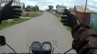 Иж юпитер Езда без рук