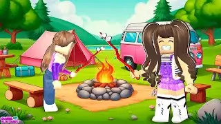ACAMPEI COM A MINHA MÃE PELA PRIMEIRA VEZ!! ⛺ 🐻ROBLOX