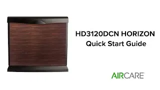 AIRCARE-HD3120DCN HORIZON Quick Start Guide