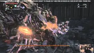 Bloodborne - First time killing The One Reborn