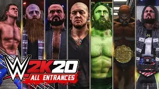 WWE 2K20 All Entrances - Goldberg Champion, Edge, Drew Mcintyre, Daniel Bryan & More (Pt.1)