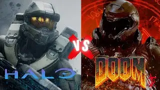 Halo VS Doom (Master Chief VS Doomguy) | Which is BETTER?! #games4us
