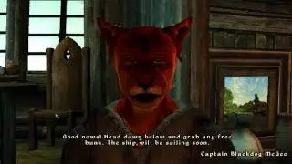 Oblivion mod - Bartholm  part 1 - Arriving on the isle of slartholm