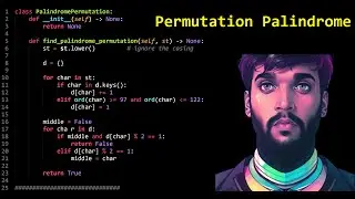 1.4 Palindrome Permutation in Python | Cracking the Coding Interview | Easy Explanation