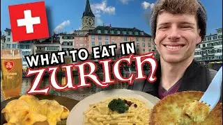 What to eat in Zürich, Switzerland 🇨🇭| Tastes of the World
