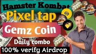 Today Hamster card  || Today Pixelverse || Today Gemz Airdrop #hamsters #gemz #pixeltap # airdrop