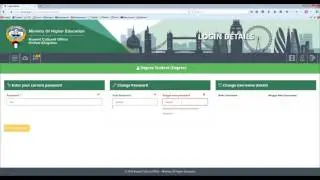 How to edit  password and username