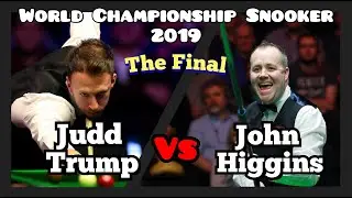 Judd Trump vs John Higgins - World Snooker Championship 2019 - FINAL - Full Match