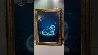 Сувенир знак зодиака Лев в рамке