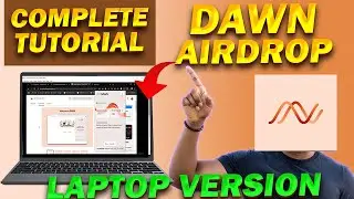 Dawn Airdrop Laptop Complete Tutorial Chrome Extension