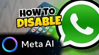 👉 HOW to DISABLE META AI on WHATSAPP 🔥 ANDROID IPHONE