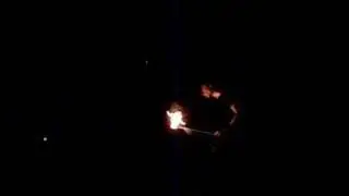 Feuerspucken in Saalkamp