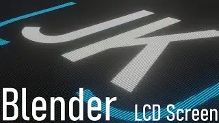 LCD Screen in Blender 2.8 [EASY] | English