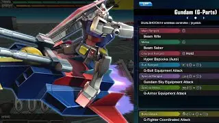 Gundam (G-Parts) - Gundam Extreme Versus Maxi Boost ON Combo Guide