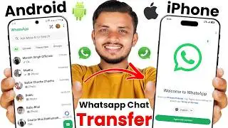 How to transfer whatsapp from android to iphone | Transfer WhatsApp chats from android to iphone