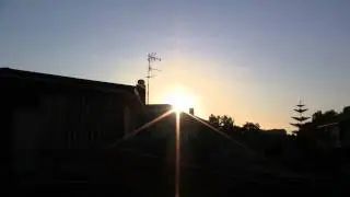 Perfect Sunset time lapse Canon HFS200
