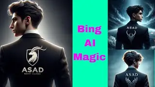 A Boy with name logo on shirt making by AI