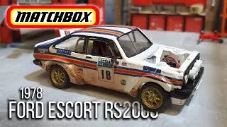 MATCHBOX Restoration & Custom : 1985 Ford Escort RS2000 with Engine