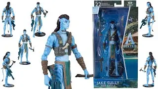 McFarlane Toys Avatar The Way of Water Action Figure Jake Sully Reef Battle #shorts