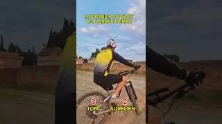 Competition de Coince Coince ( Moto vs velo)    #vélo #moto