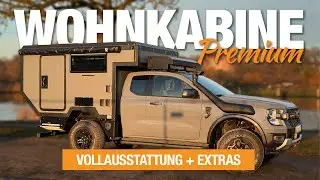 This Ford Ranger has been completely converted | Camper shell, technology & details