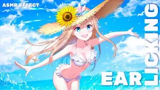 [ASMR Effect] Intense Ear Licking 🐥 Tongue Fluttering (No Talking)