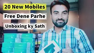 Ak Sath 20 Smartphones Unboxing Krne Parhy Akhir Q ?