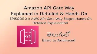 Master AWS API Gateway Stages: Variables, Configuration & Lambda Integration (2024 Guide)! Telugu