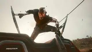 Cyberpunk 2077 - Highway chase