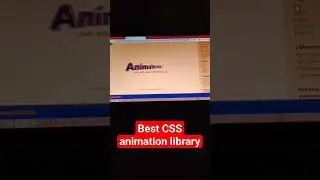 Best CSS animation library for frontend|| CSS tutorial for beginners || HTML tutorial for beginners