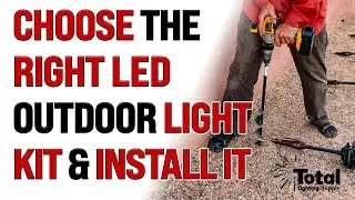 How to install our LED low voltage Outdoor Landscape Lighting kits & find the right one for you!