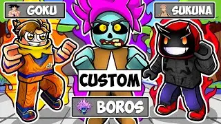 We Unlocked CUSTOM ANIME MOVESETS in The Strongest Battlegrounds