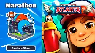 NEW MARATHON CHALLENGE! SUBWAY SURFERS Atlanta 2019