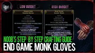 700D PROFIT! - How To Craft Endgame Monk Gloves - Beginner Friendly Crafting Guide - PoE 2 0.5