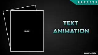 Text Animation Combo | Alight Motion 🧡