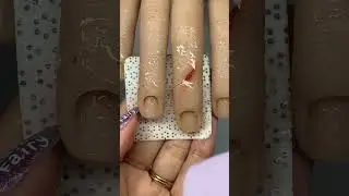 Satisfying Gruesome Nail Clean | ASMR 🧼🧟‍♀️ #nails #asmrnails #satisfyingvideos #nailsnailsnails