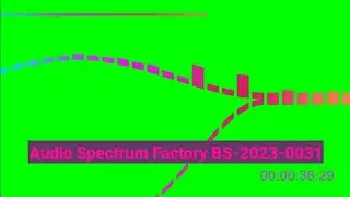 Audio Spectrum Video Counter Green Screen One Minute Timer After Effect