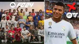 LA PORTADA OFICIAL de EA SPORTS FC 24 & DESEOS MODO CARRERA !!!! *MBAPPÉ OUT*