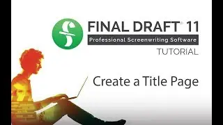 Create a Title Page