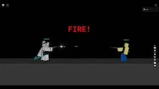 gunslinger duel with AI [ showcase 1 ] - Roblox