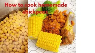 How to cook chickpeas using Pressure Cooker!
