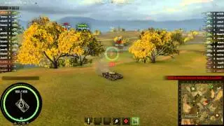 World of Tanks - when topseed in a medium tank T-54