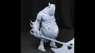 Hell’s Executioner - Iray Test Render Print 3d Material