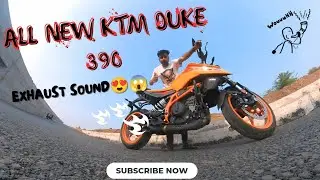 New KTM Duke 390 Exhaust Sound 😍 #ktm390 #ktmduke390 #ktm #ktmduke