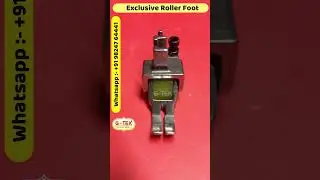 😳😳Exclusive Roller Foot For Industrial Sewing Machine  #sewingtools #ytshorts  #viralshorts