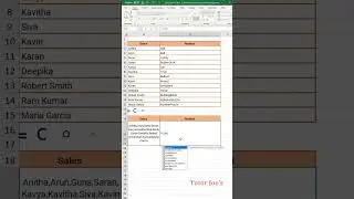 Convert Columns or Rows to comma Separated Lists in Excel | Tutor Joes